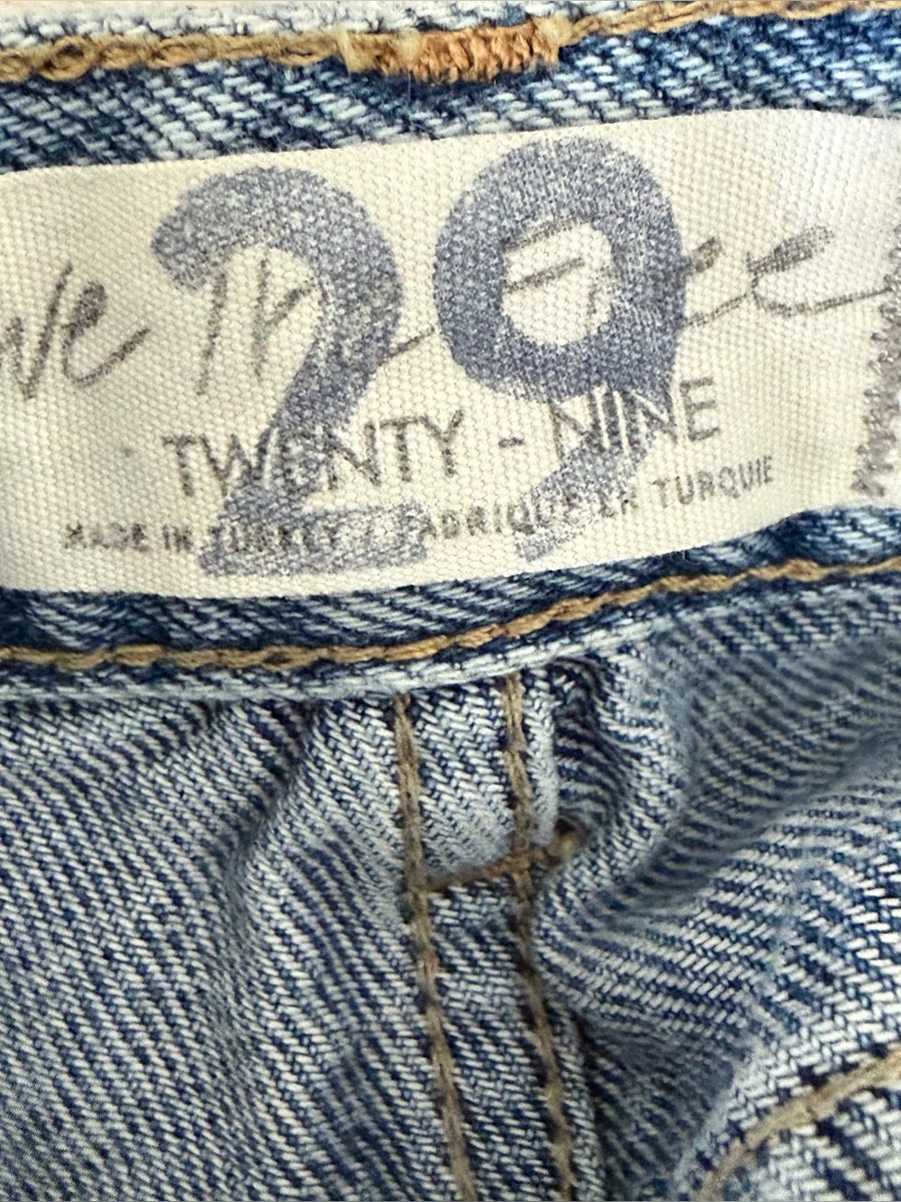 We The Free Boyfriend Distressed Jeans by Free People. Size 29 - Picture 11 of 11